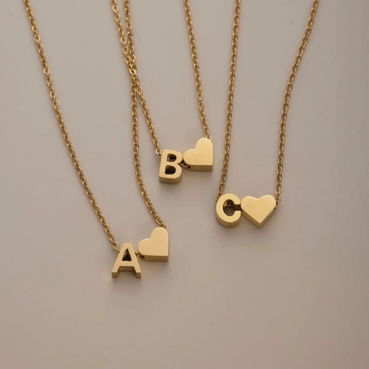 Colar de Ouro 'Eternal Love' com Letra