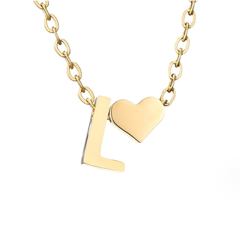 Colar de Ouro 'Eternal Love' com Letra