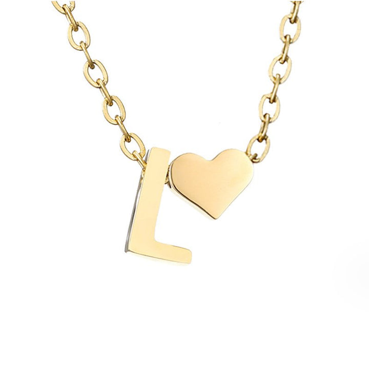 Colar de Ouro 'Eternal Love' com Letra