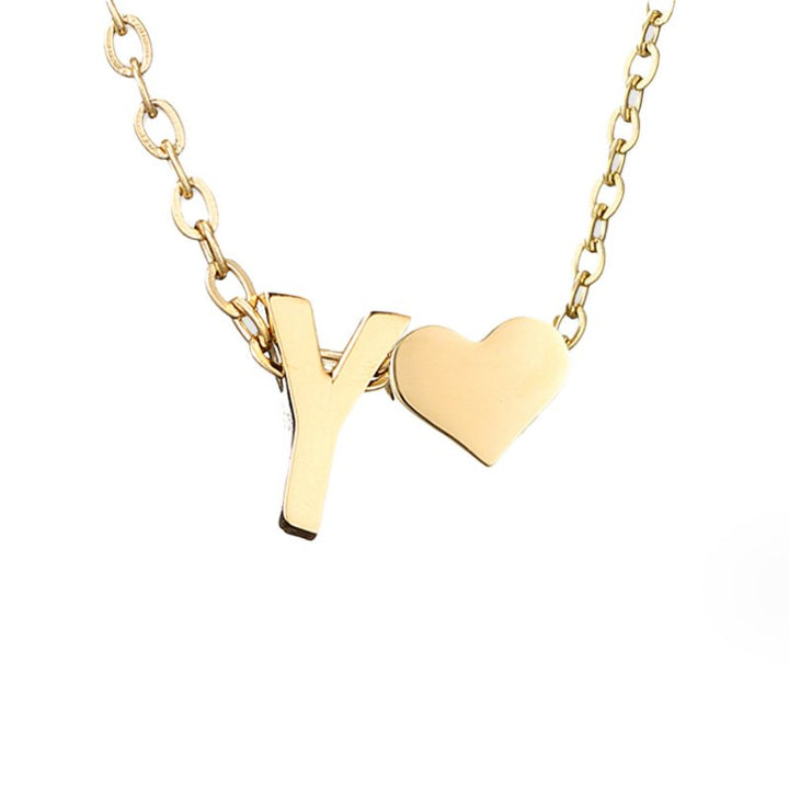 Colar de Ouro 'Eternal Love' com Letra