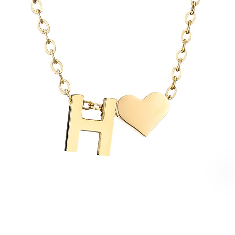Colar de Ouro 'Eternal Love' com Letra