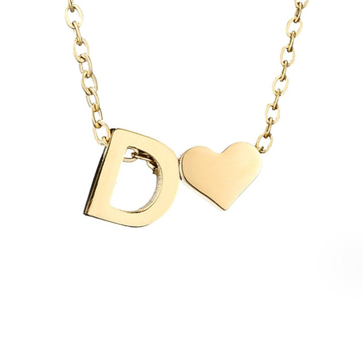Colar de Ouro 'Eternal Love' com Letra