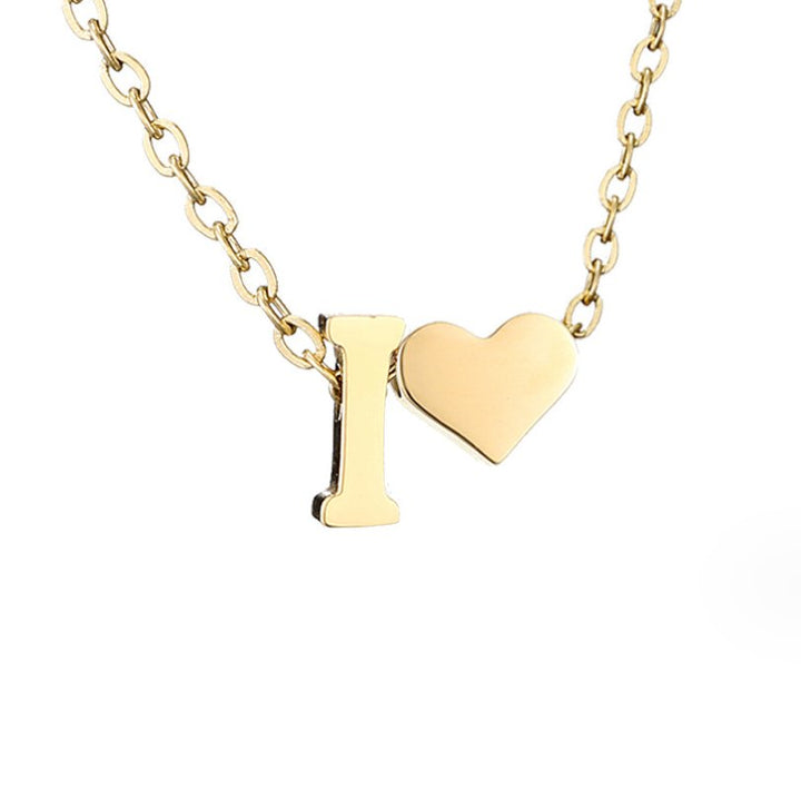 Colar de Ouro 'Eternal Love' com Letra