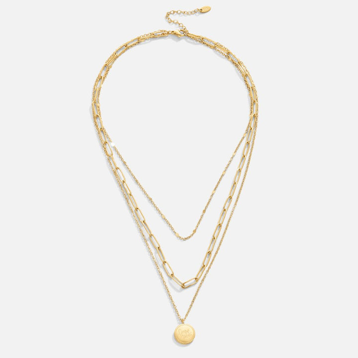 Colar Geya com Camadas de Moedas