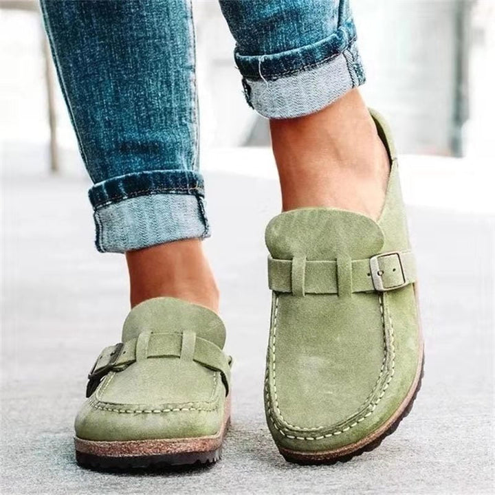 Luna™ - Mocassins Ortopédicos em Camurça Refinados