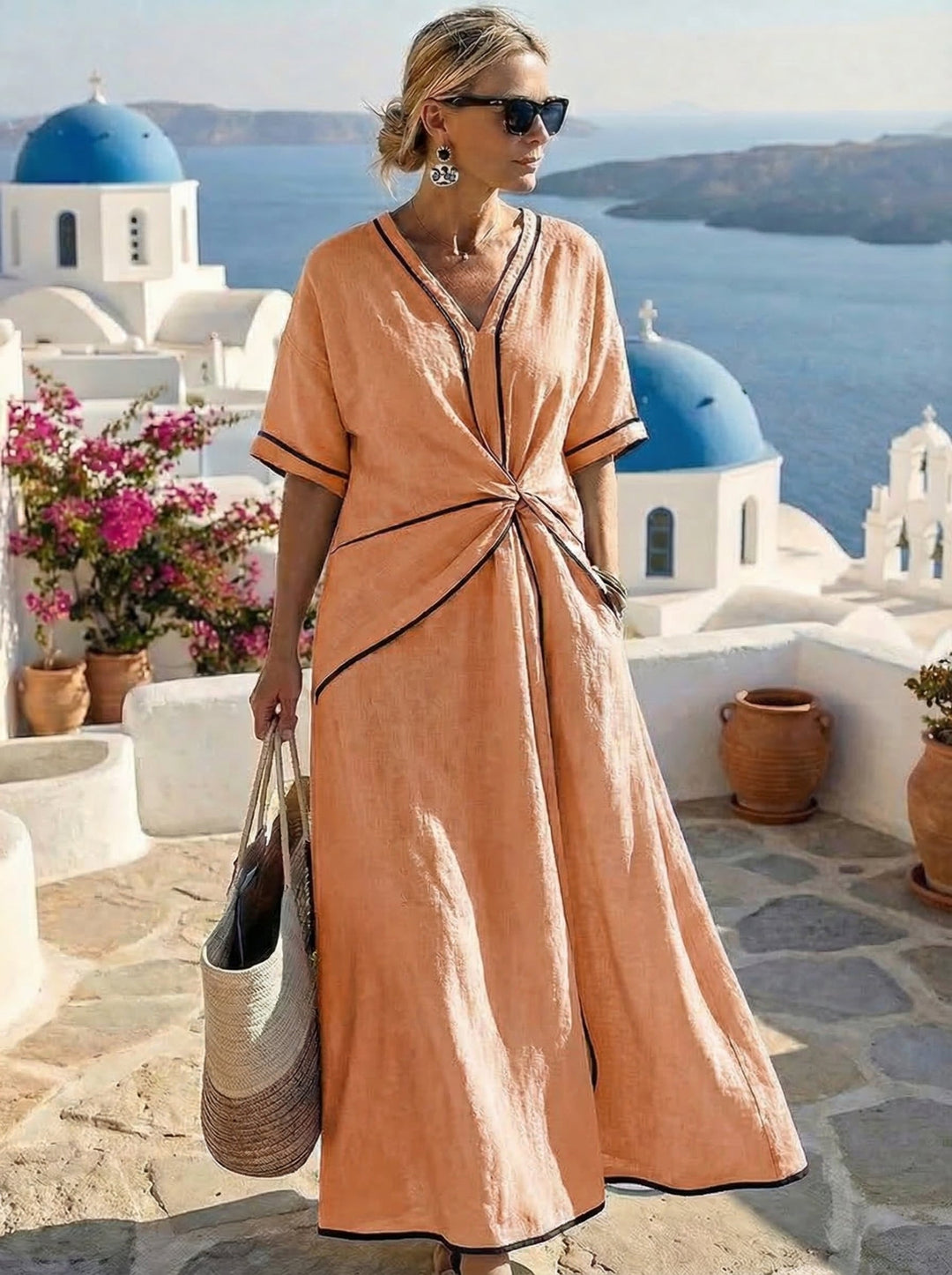 Vestido de Verão Santorini™