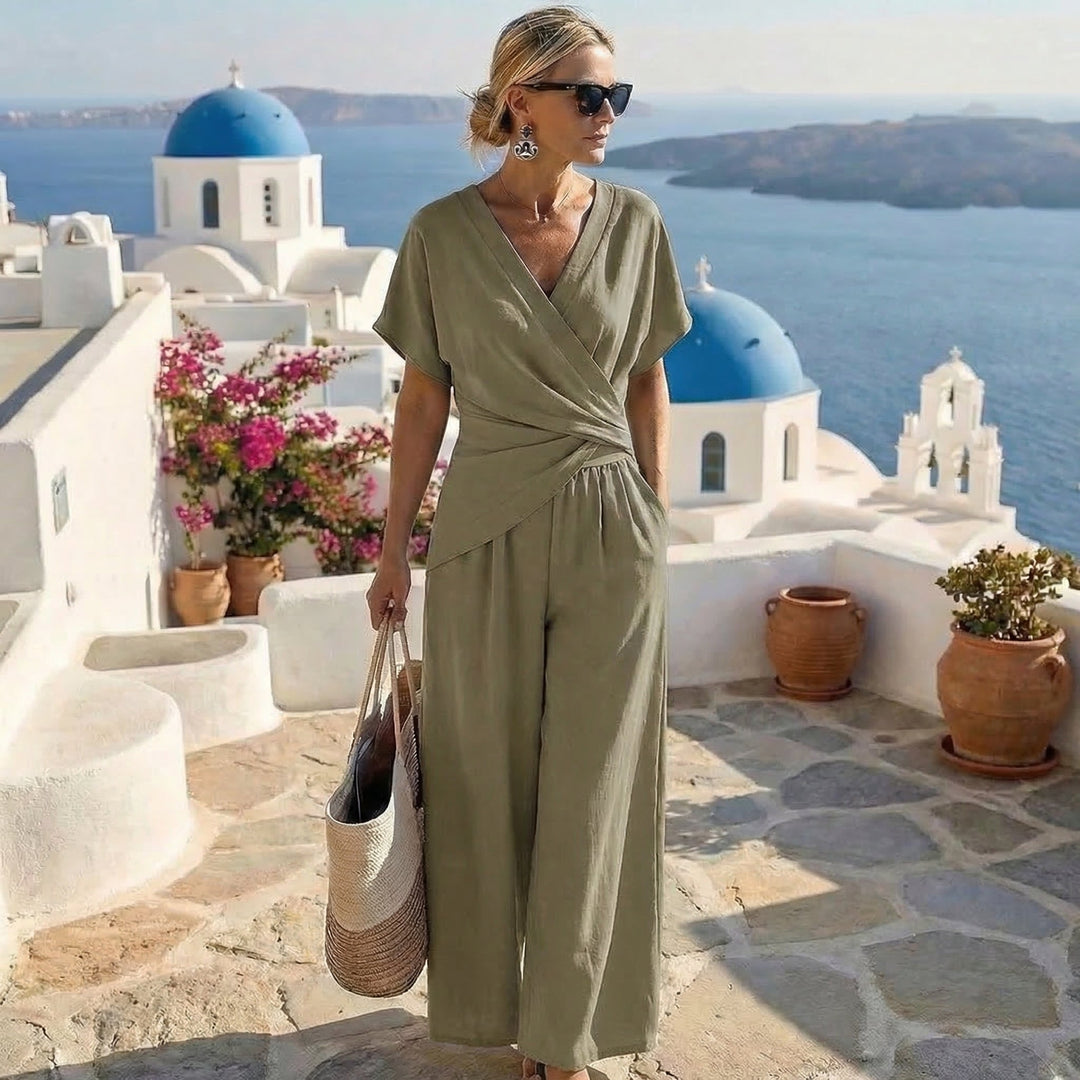 Fenna™ Conjunto Elegante de Duas Peças