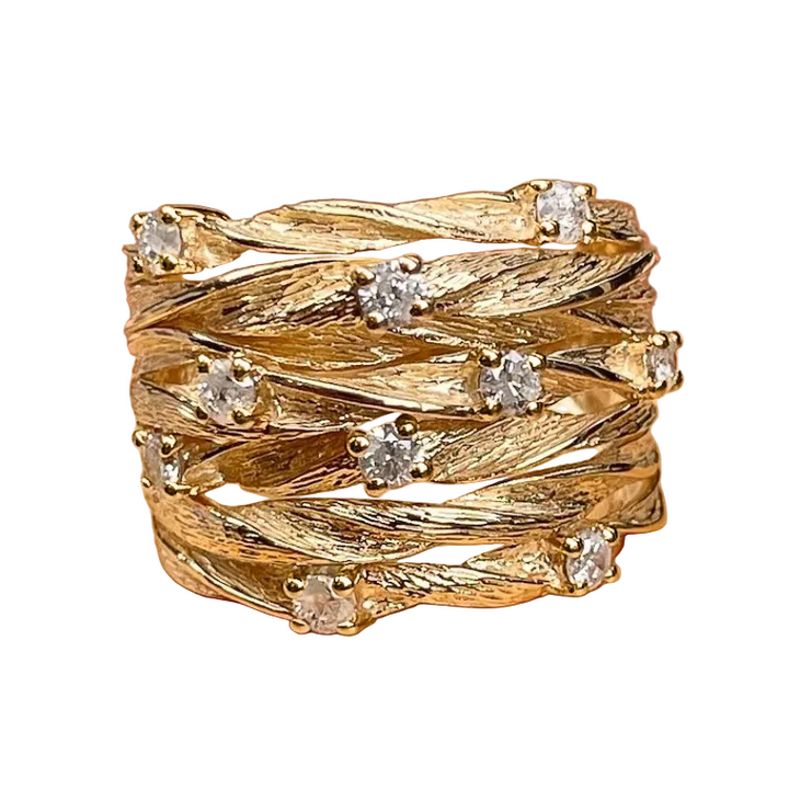 Anel Vintage em Ouro