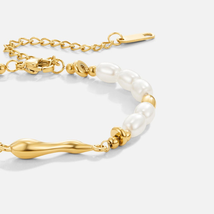 Pulseira de Pérola de Água Doce Lov
