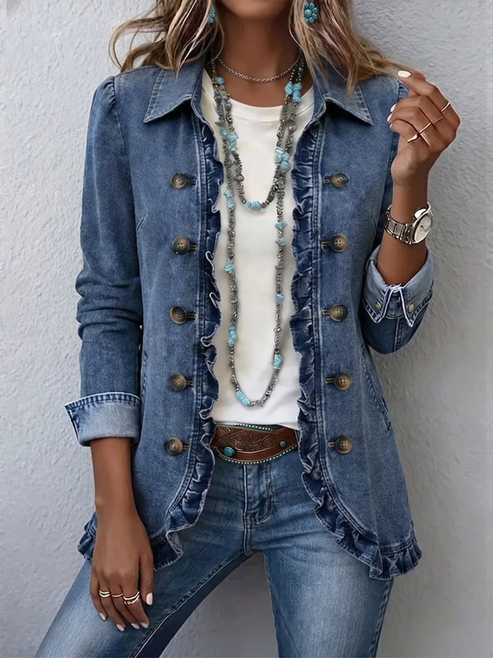 Ruffelle™ | Jaqueta com Babados