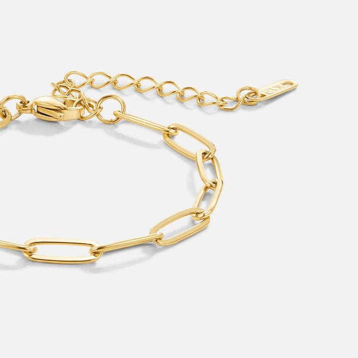 Pulseira de Ouro Clip