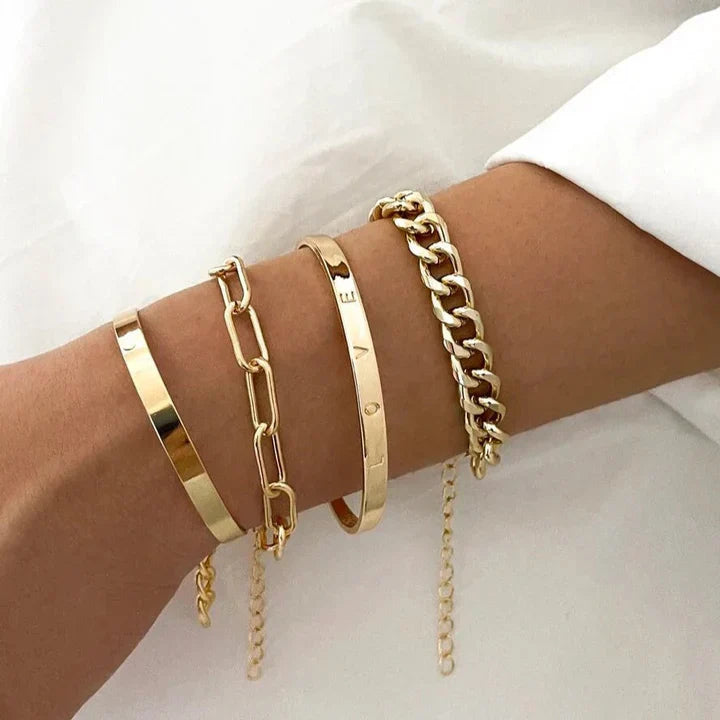 Conjunto de Pulseiras Elan Mercer