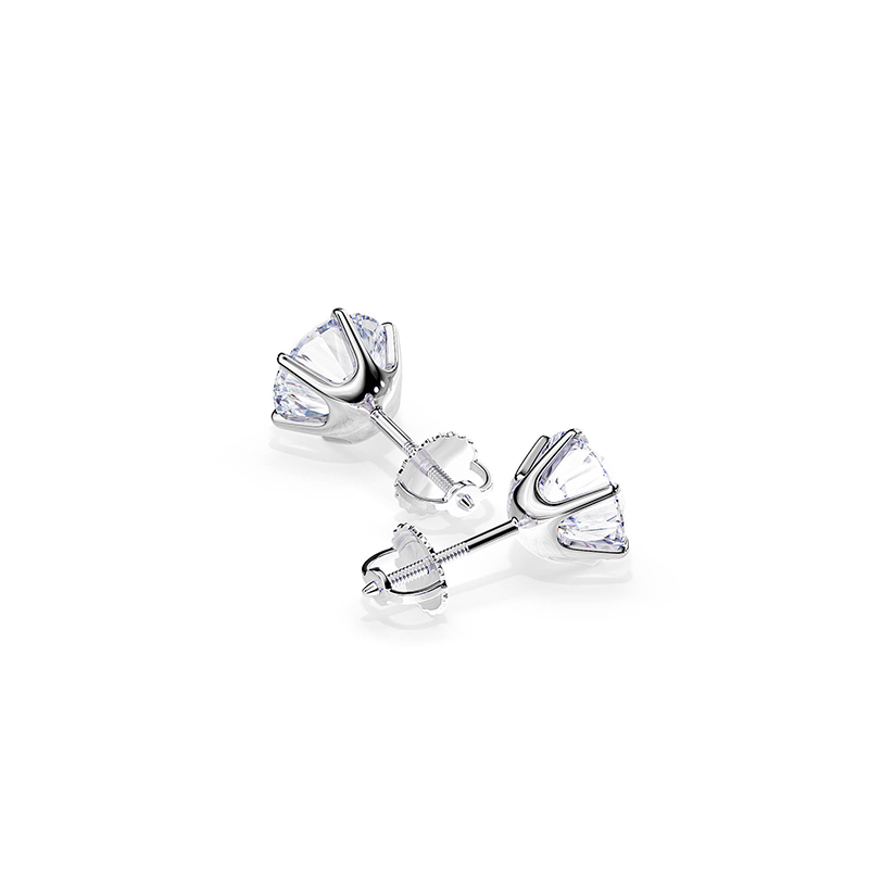 Brinco Tera | Ouro Branco 18K