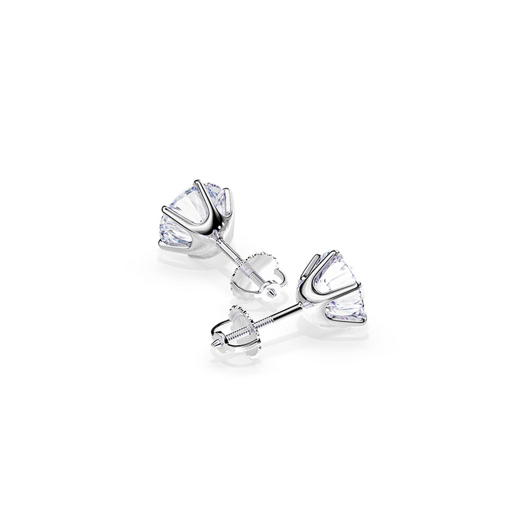 Brinco Tera | Ouro Branco 18K