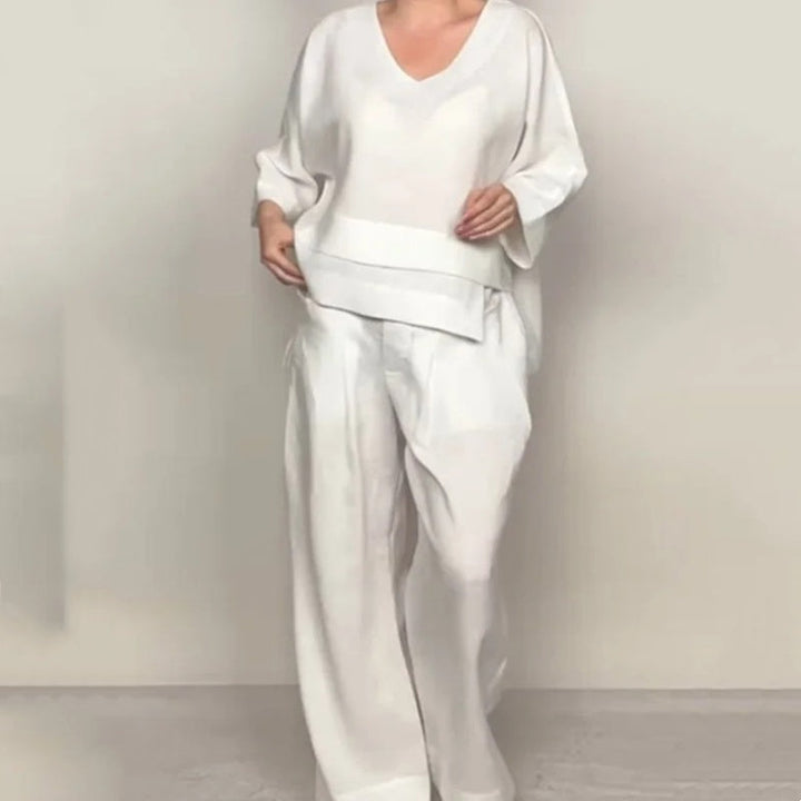 Noa | Conjunto Minimalista Solto de Duas Peças