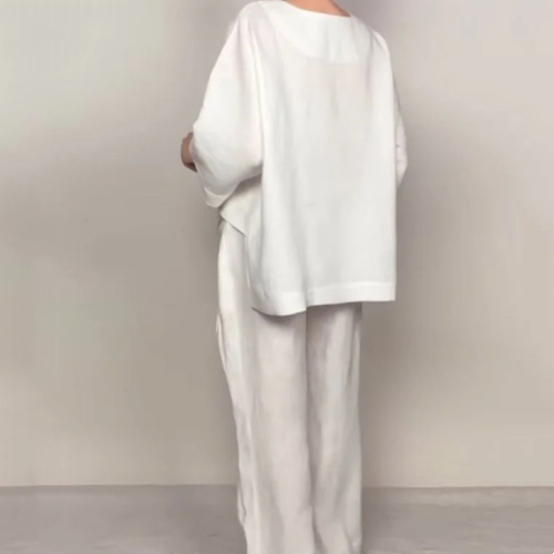 Noa | Conjunto Minimalista Solto de Duas Peças
