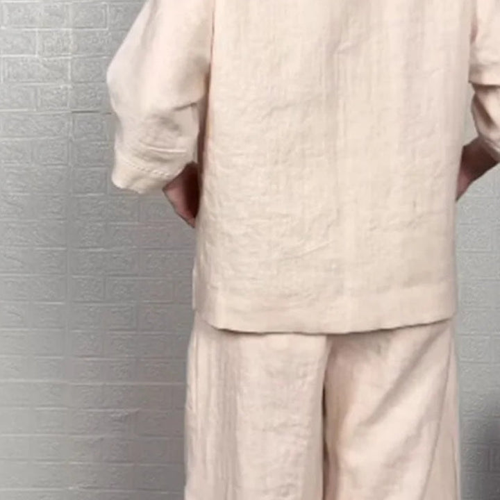 Noa | Conjunto Minimalista Solto de Duas Peças