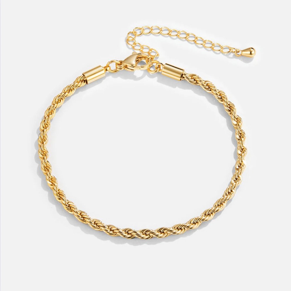 Pulseira Dourada Chic Torcida