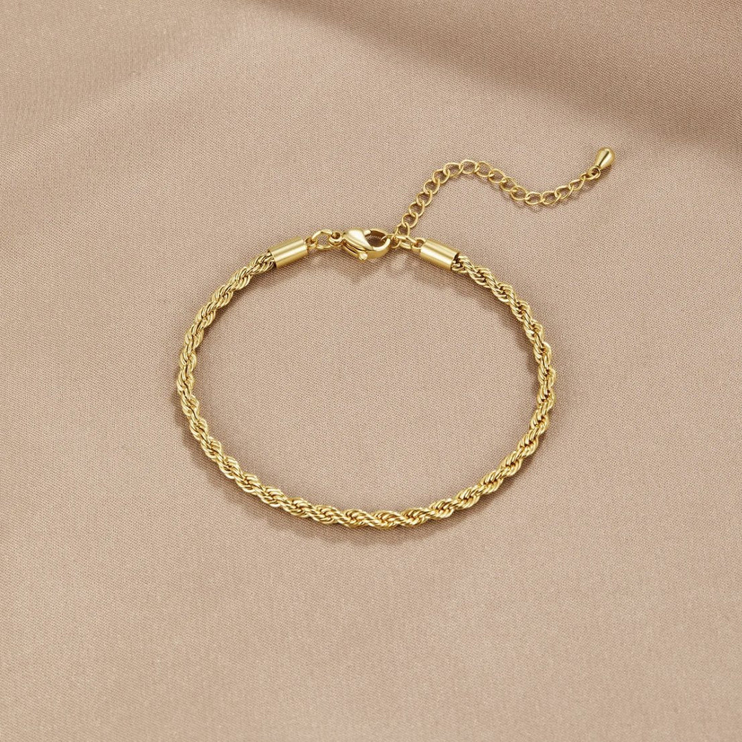 Pulseira Dourada Chic Torcida