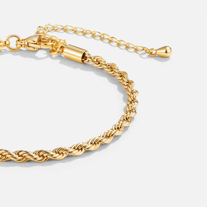 Pulseira Dourada Chic Torcida