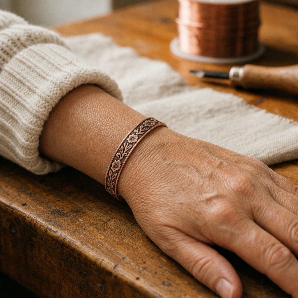 Pulseira de Cobre Vine